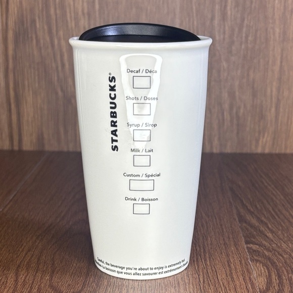 🔥🔥🔥Starbucks Classic White Tumbler with Dark Lid🔥🔥🔥 - Picture 4 of 12